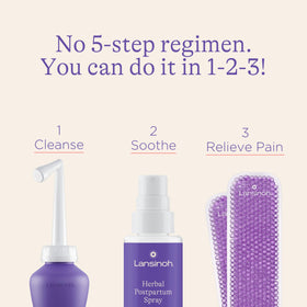 Lansinoh Breastfeeding Essentials and Postpartum Recovery Bundle