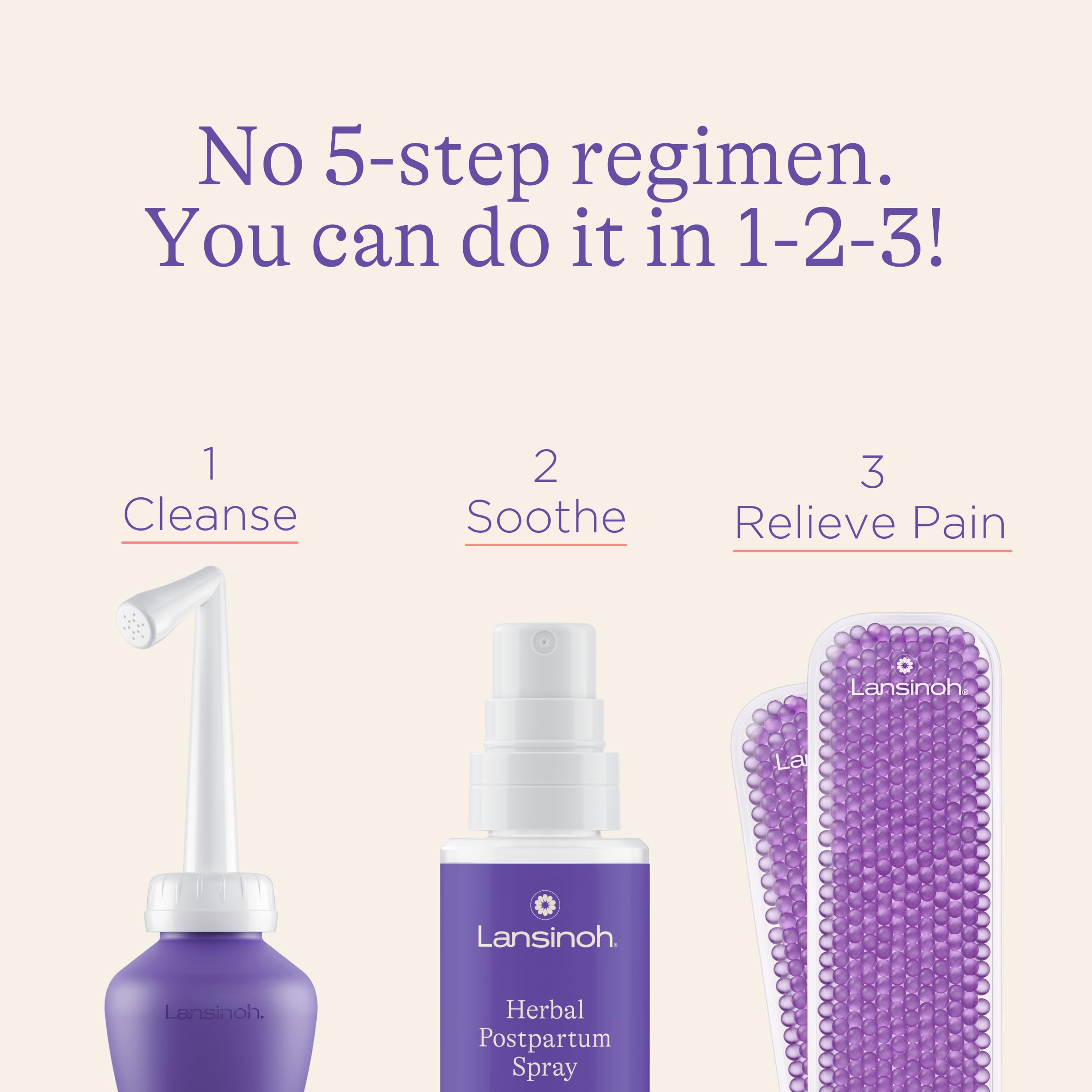 Lansinoh Breastfeeding Essentials and Postpartum Recovery Bundle