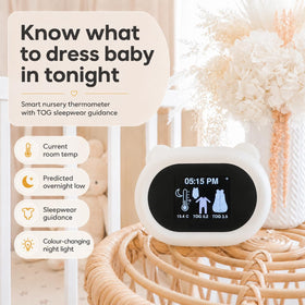 Smart Baby Nursery Thermometer & Room Temperature Monitor