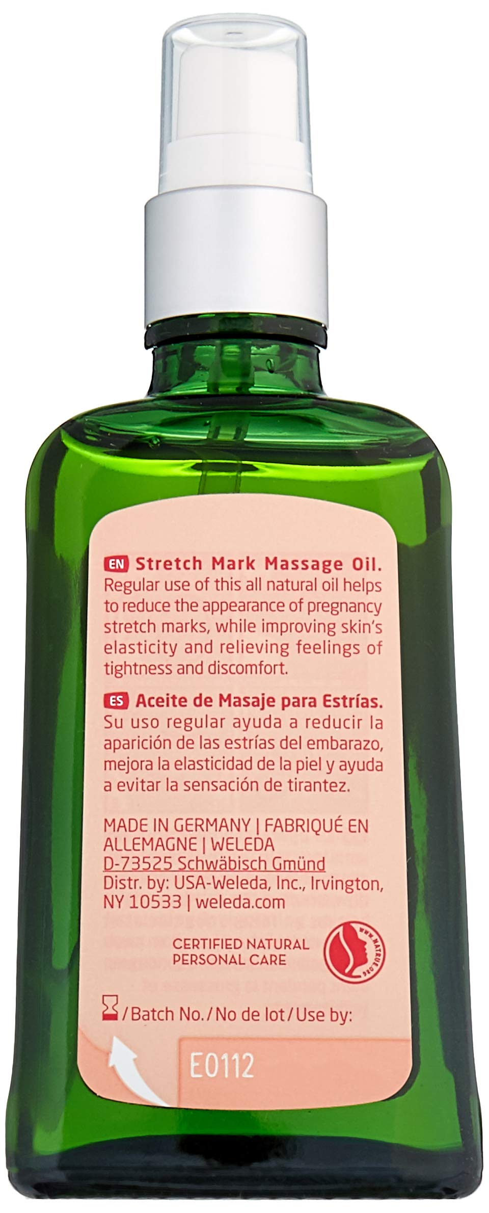 Weleda Pregnancy Body Oil, 3.4 Ounce (Pack of 2)