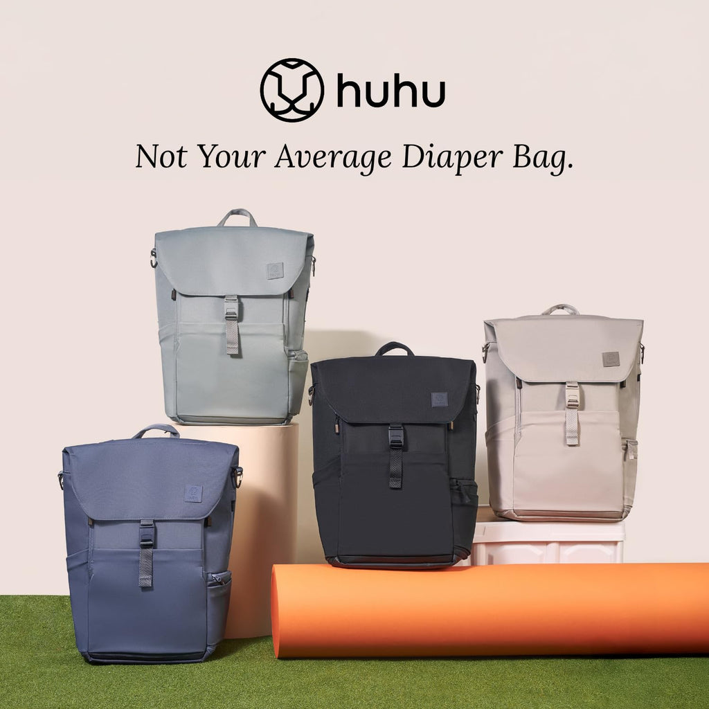 Water-Resistant Diaper Backpack with Changing Pad