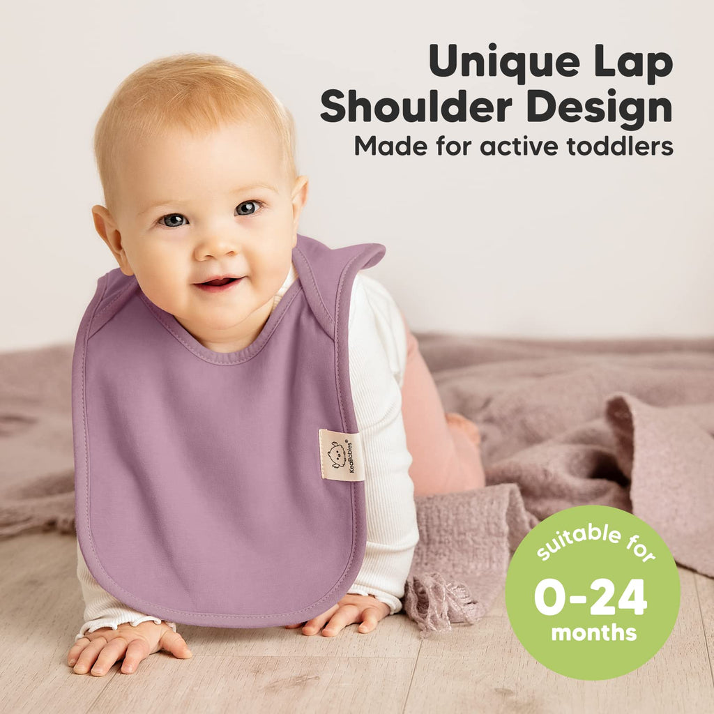 Baby Burp Cloth & Bib Set, 13-Pack