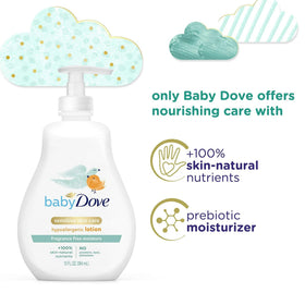 Baby Dove Lotion, Sensitive Moisture