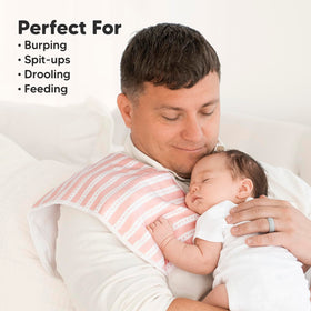 Ultra Absorbent Baby Burp Cloths, 5-Pack