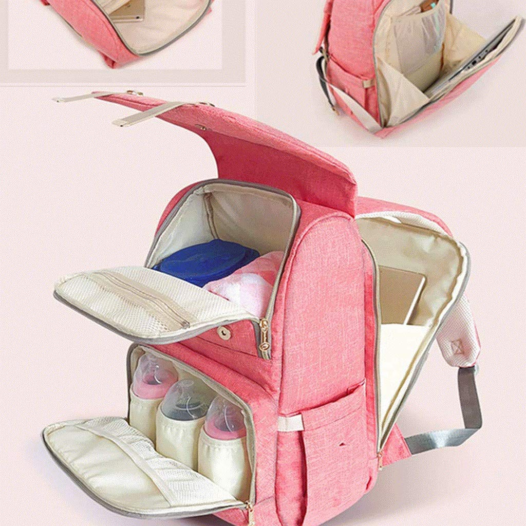 Large Capacity Water-Resistant Diaper Backpack
