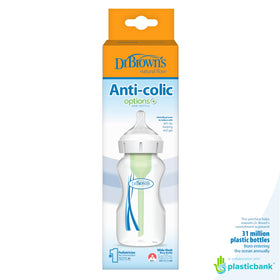 Dr. Brown's Natural Flow Anti-Colic Wide-Neck Baby Bottle