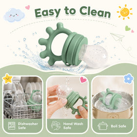 22-Piece Silicone Baby Feeding Set
