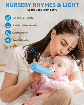 Electric Baby Nasal Aspirator with 5 Suction Levels