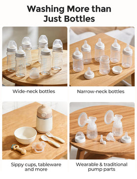 All-in-One Baby Bottle Washer, Sterilizer & Dryer