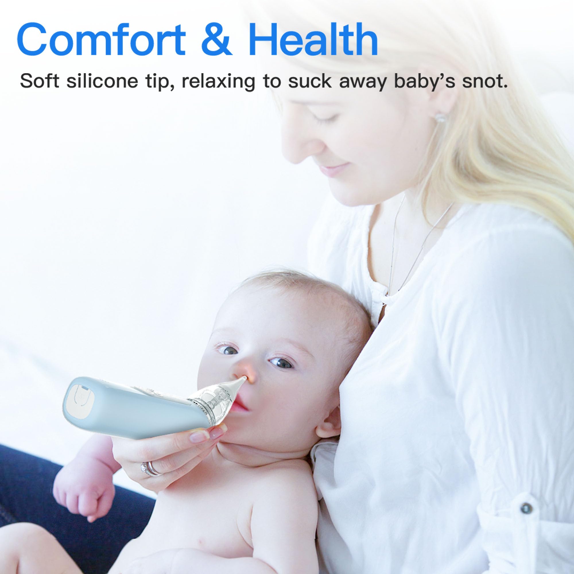 Electric Baby Nasal Aspirator with Adjustable Suction