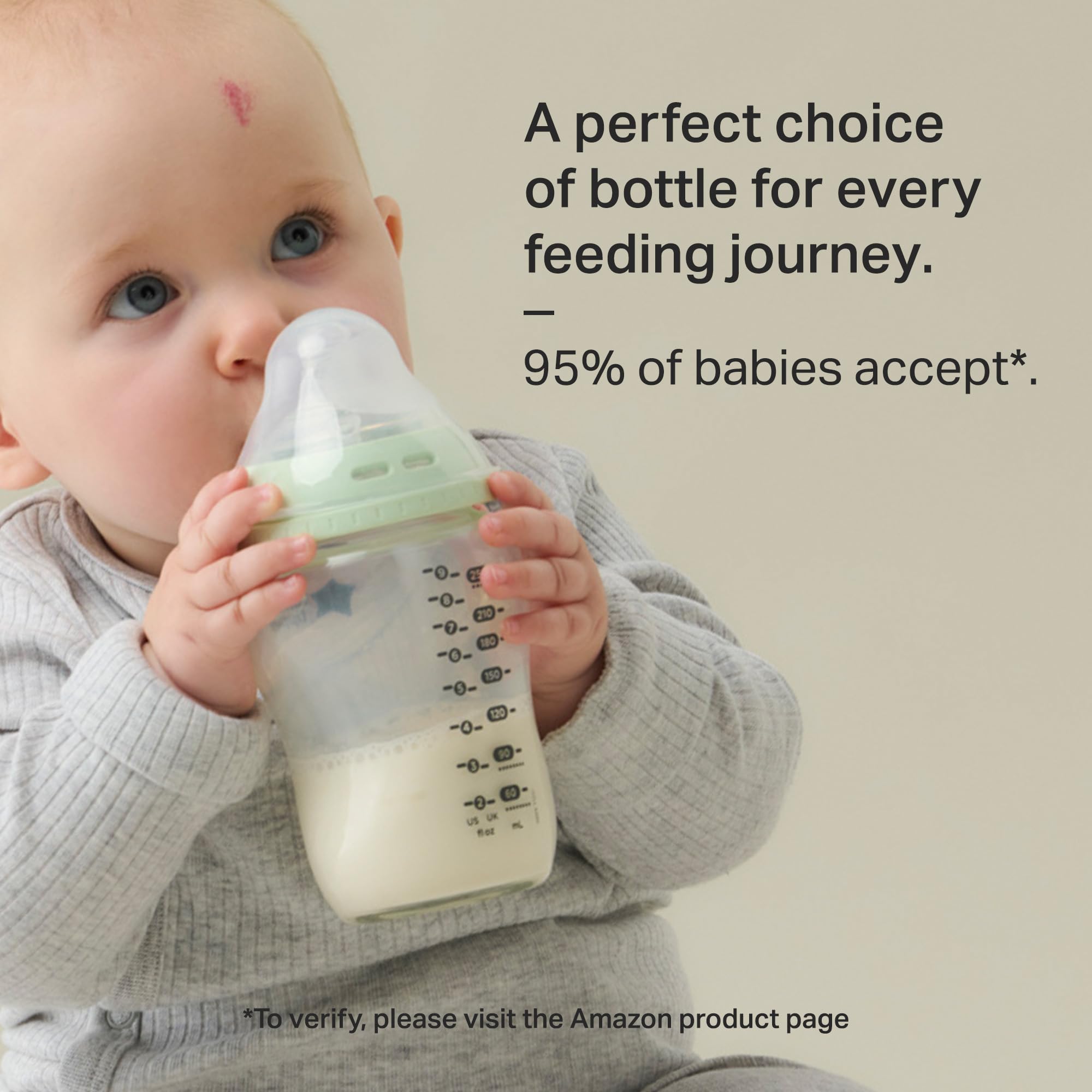 Tommee Tippee Natural Start Glass BPA and Phthalates Free Baby Bottles