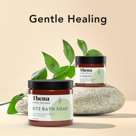 Natural Hemorrhoid Relief Cream & Sitz Bath Soak Set