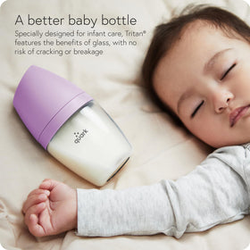Hybrid Baby Bottle Feeding Set with Anti-Colic Nipples