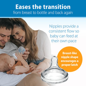 Dr. Brown's Natural Flow Anti-Colic Wide-Neck Baby Bottle