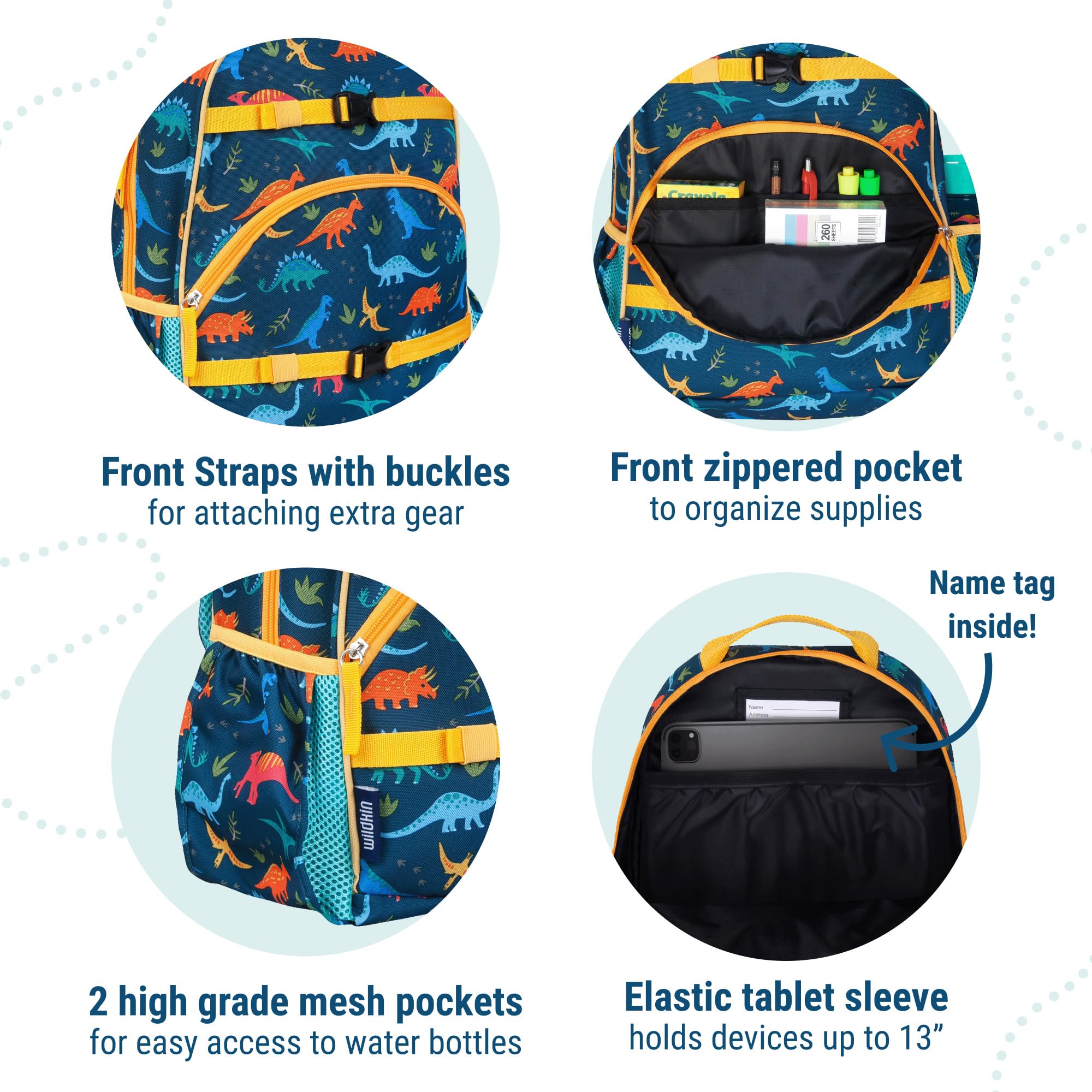 Kids Backpack & Waterproof Wet Bag Set