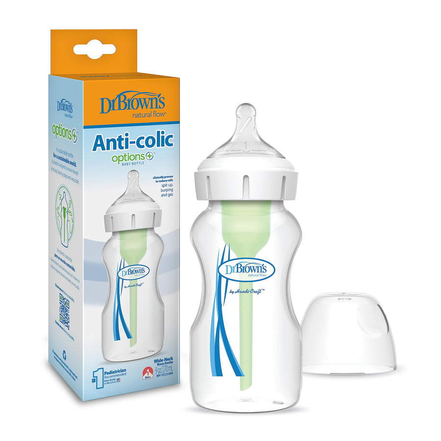 Dr. Brown's Natural Flow Anti-Colic Wide-Neck Baby Bottle