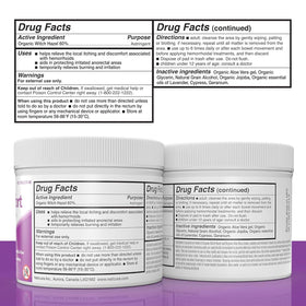 Witch Hazel & Aloe Personal Cleansing Pads for Hemorrhoid Relief