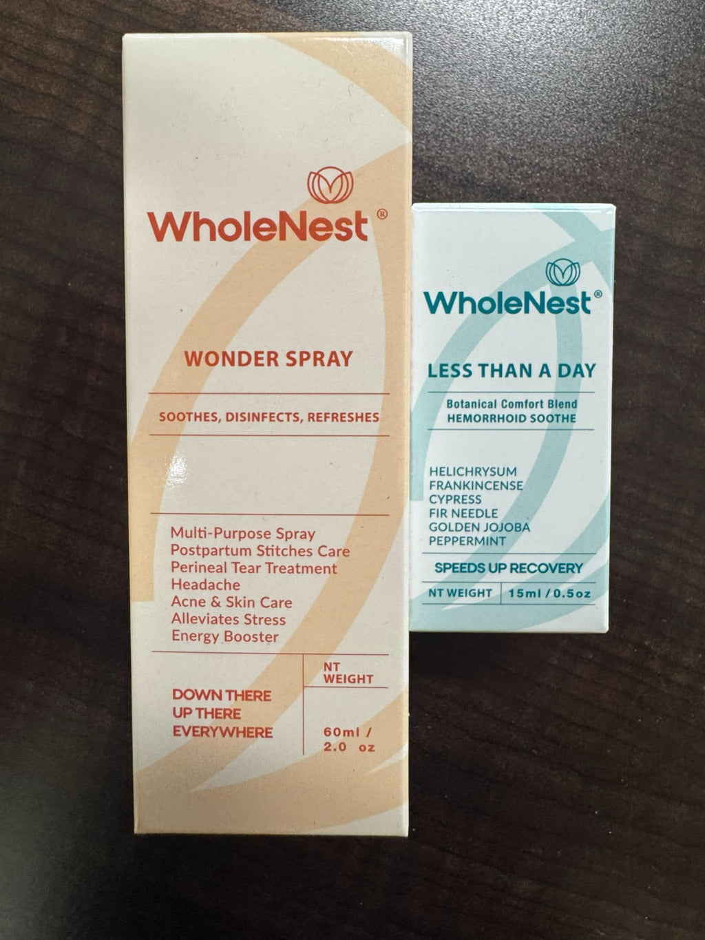 Postpartum Recovery Care Bundle with Witch Hazel Spray & Comfort Oil