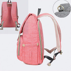 Large Capacity Water-Resistant Diaper Backpack