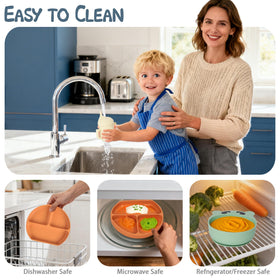 Deluxe Silicone Baby Feeding Essentials Set