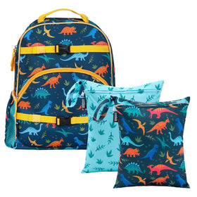 Kids Backpack & Waterproof Wet Bag Set