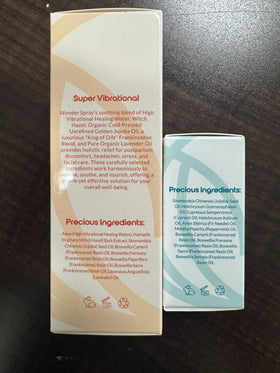 Postpartum Recovery Care Bundle with Witch Hazel Spray & Comfort Oil