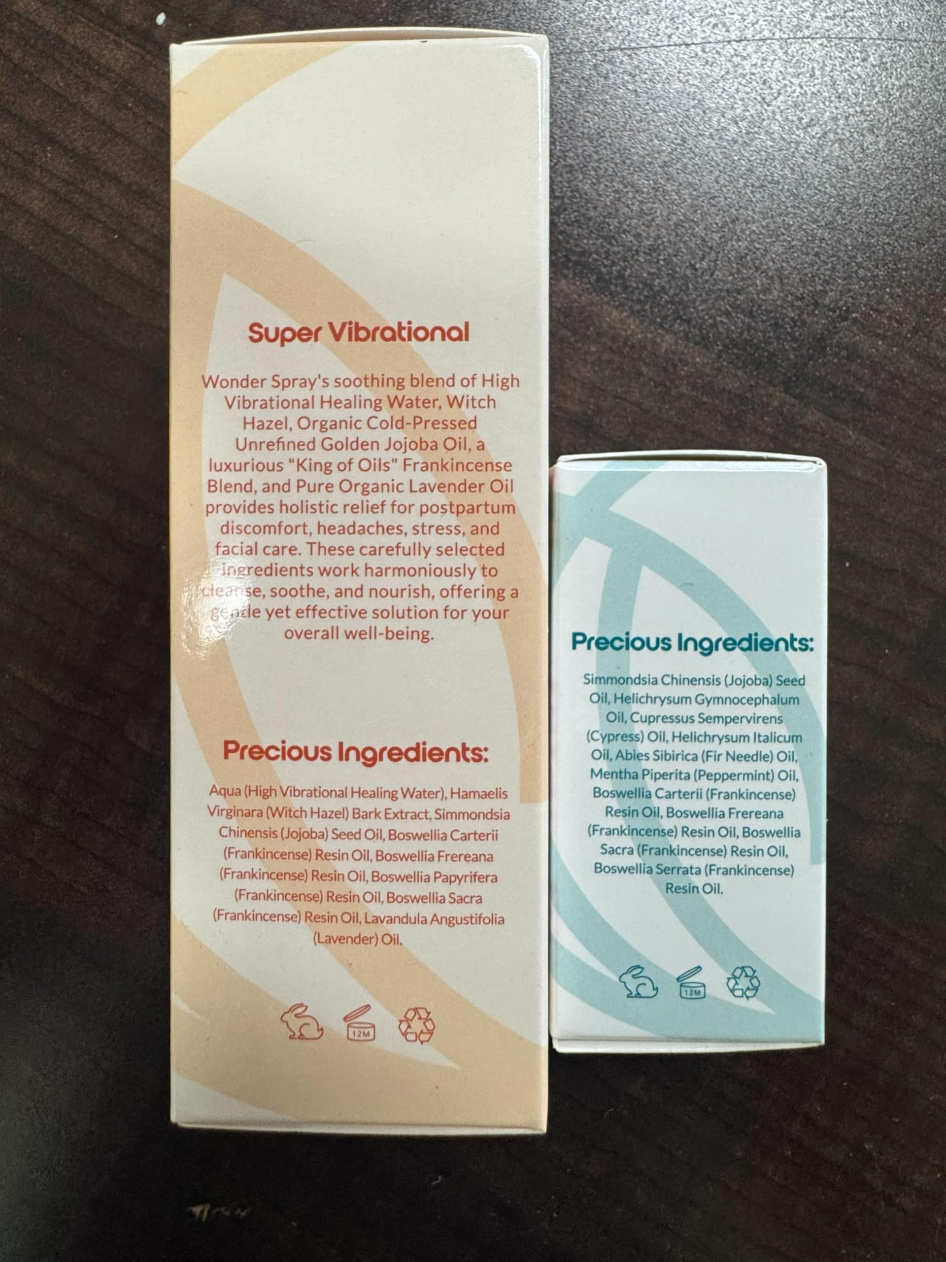 Postpartum Recovery Care Bundle with Witch Hazel Spray & Comfort Oil