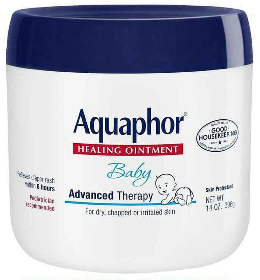 Aquaphor Baby Healing Ointment, Advanced Therapy 14 oz (Pack of 8)