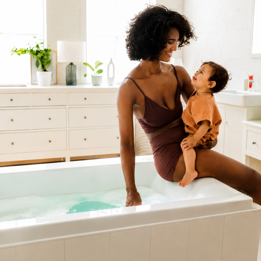Mom care comfort moment