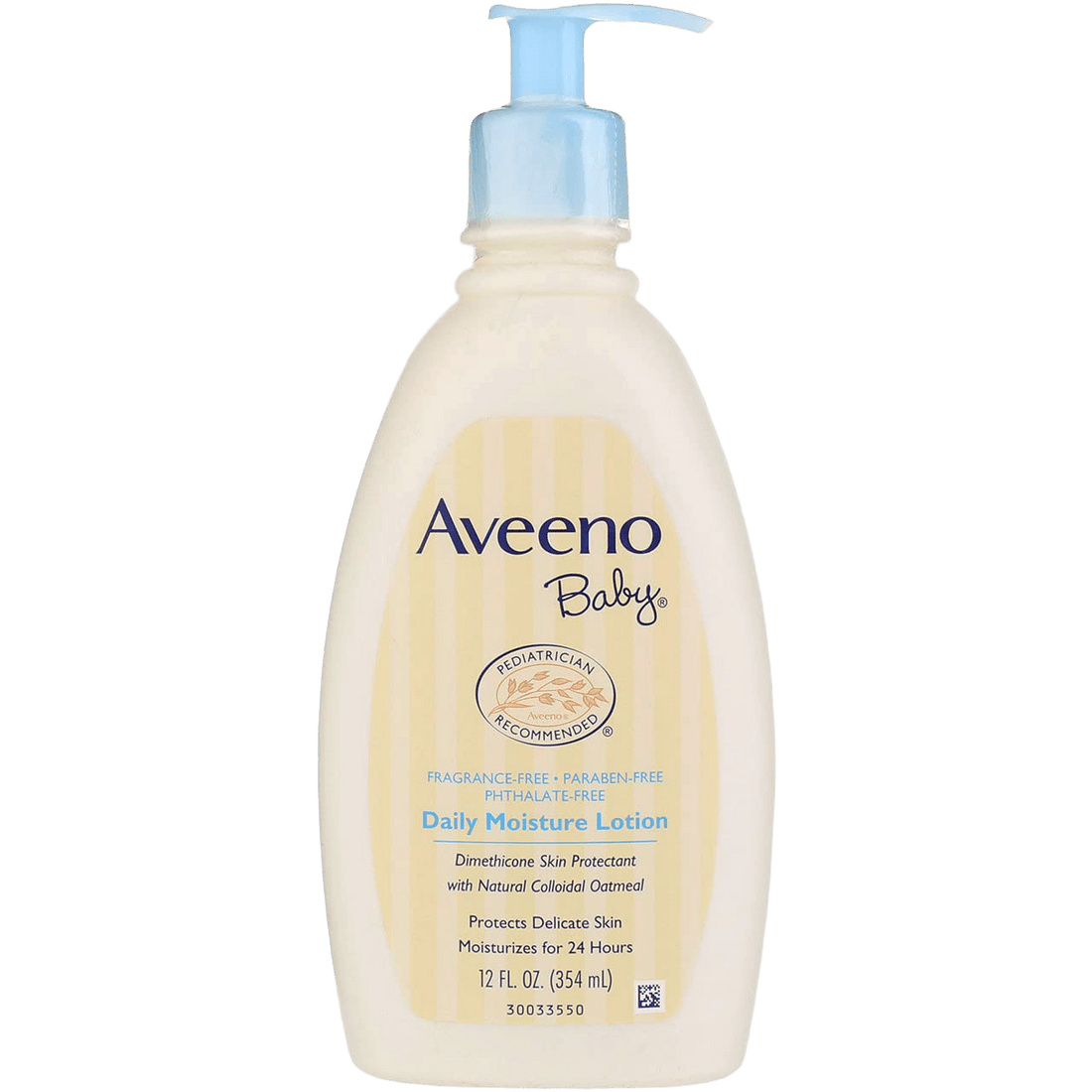 AVEENO Baby Daily Moisture Lotion Fragrance Free 12 oz